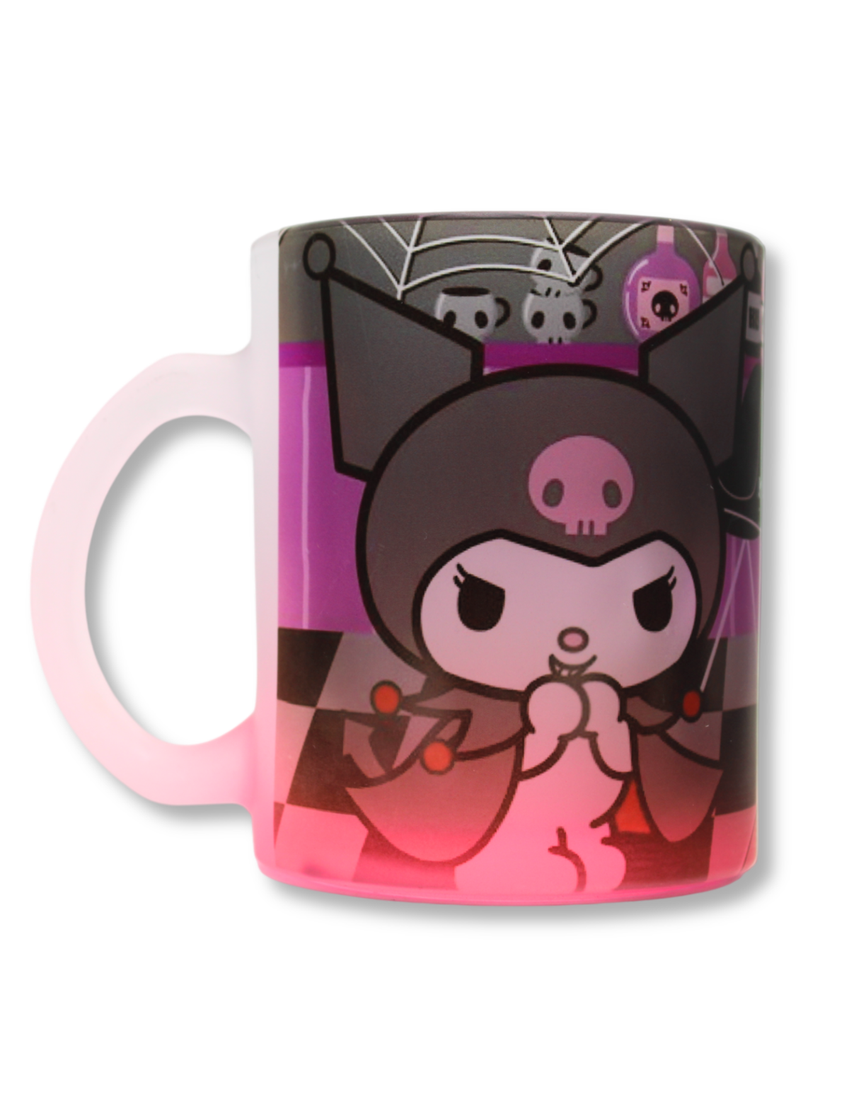 Taza De Vidrio Kuromi