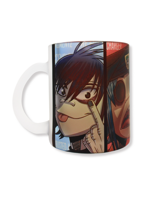 Taza De Vidrio Gorillaz