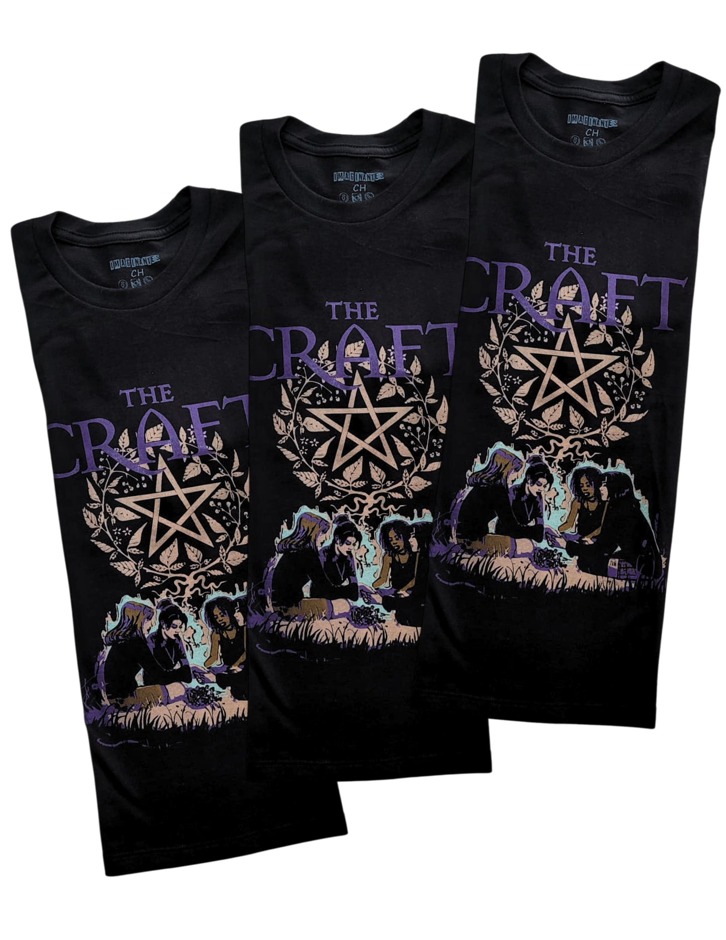 Playera Diseño Craft Jovenes Brujas Unisex