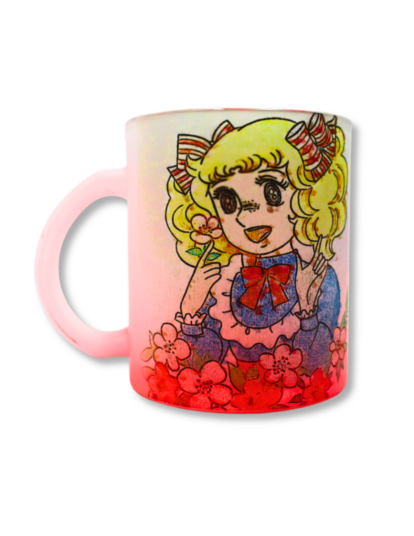 Taza De Vidrio Candy Candy