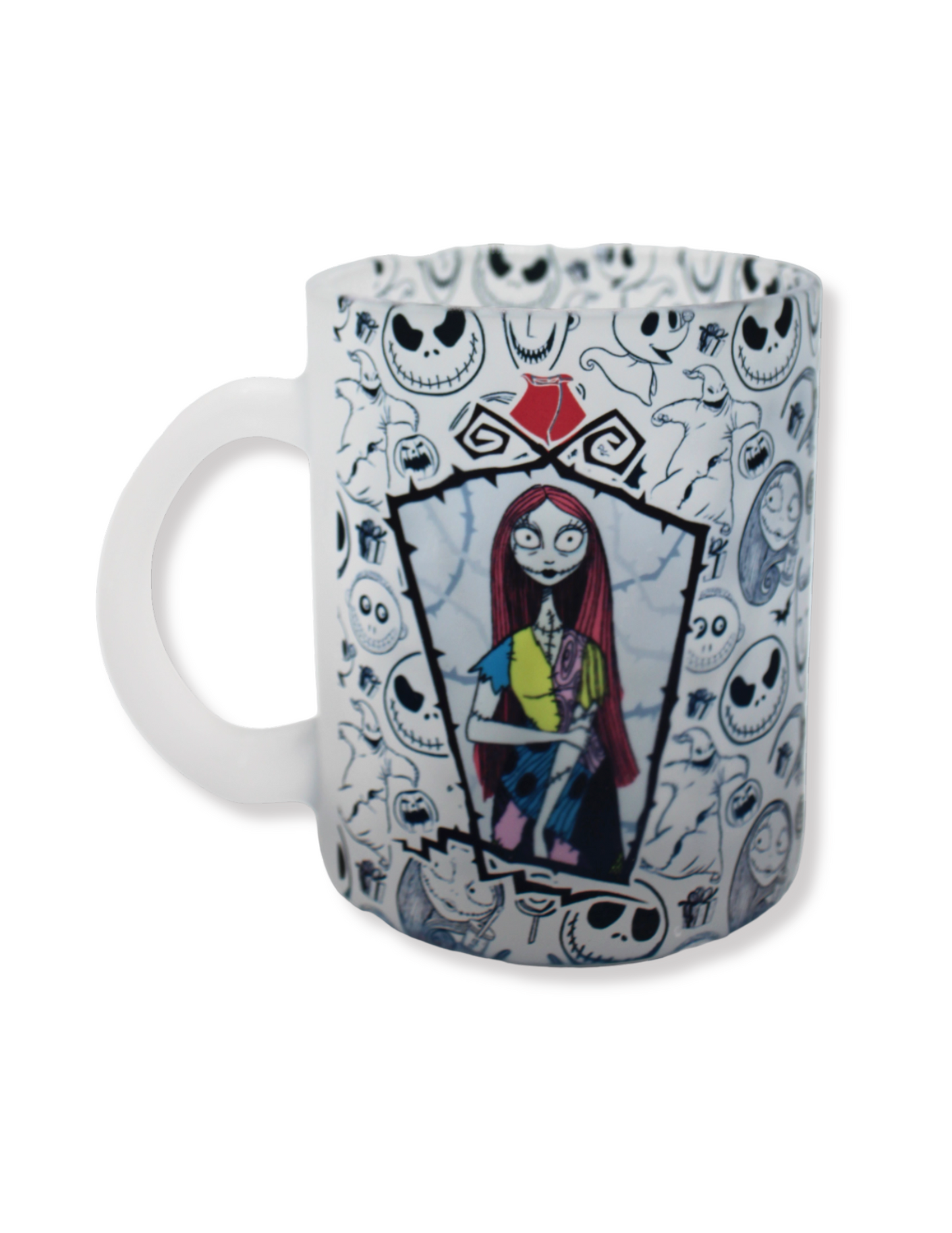 Taza De Vidrio Sally Del Extraño Mundo De Jack