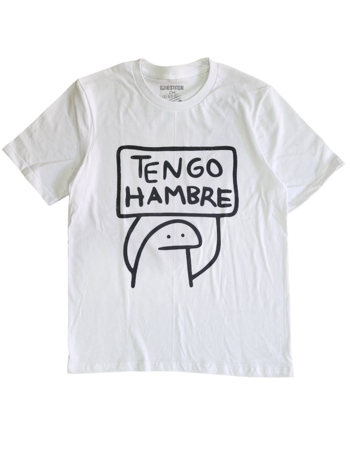 Playera Diseño Demorfito Tengo Hambre Unisex