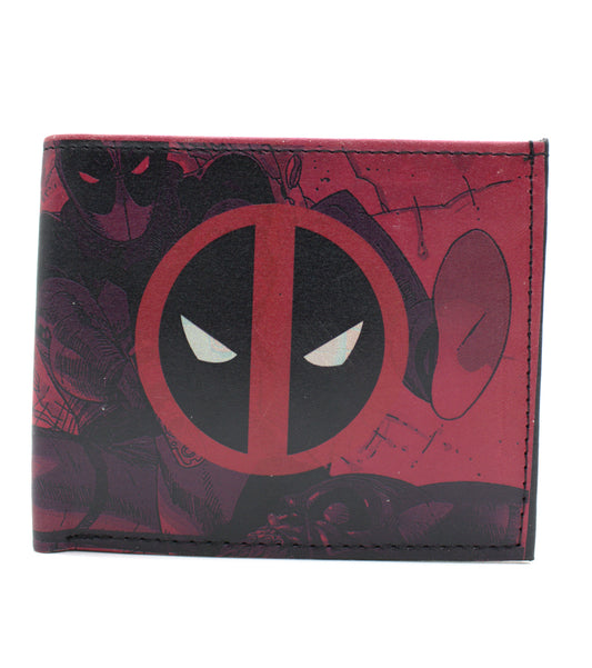 Cartera Hombre De Piel Deadpool