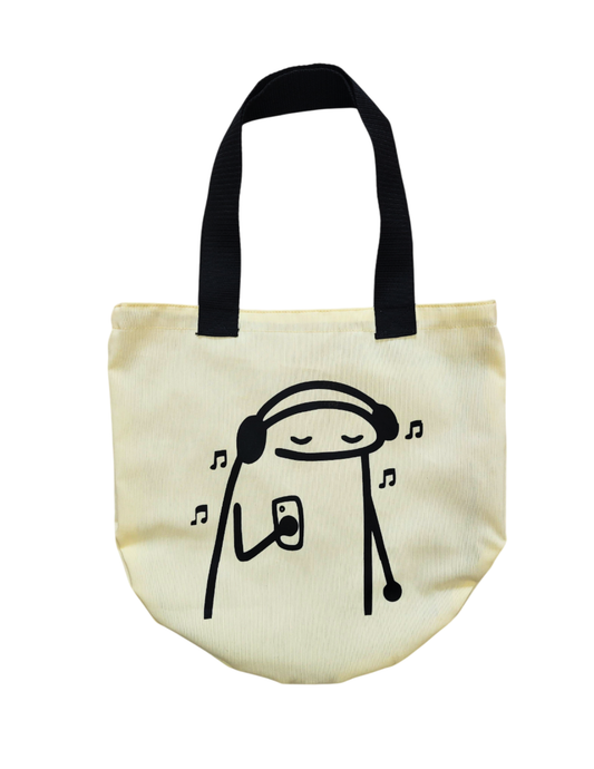 Totebag De Tela Con Diseño De Deformito