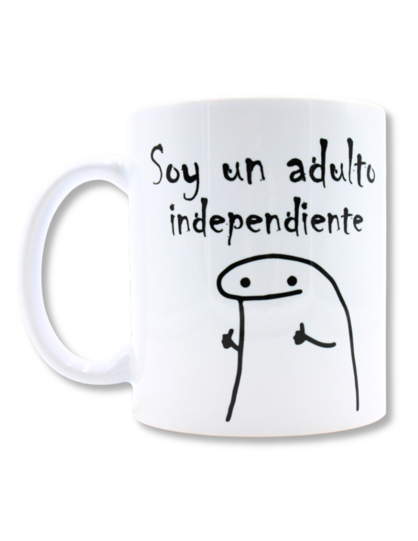 Taza De Cerámica Adulto Independiente Deformito