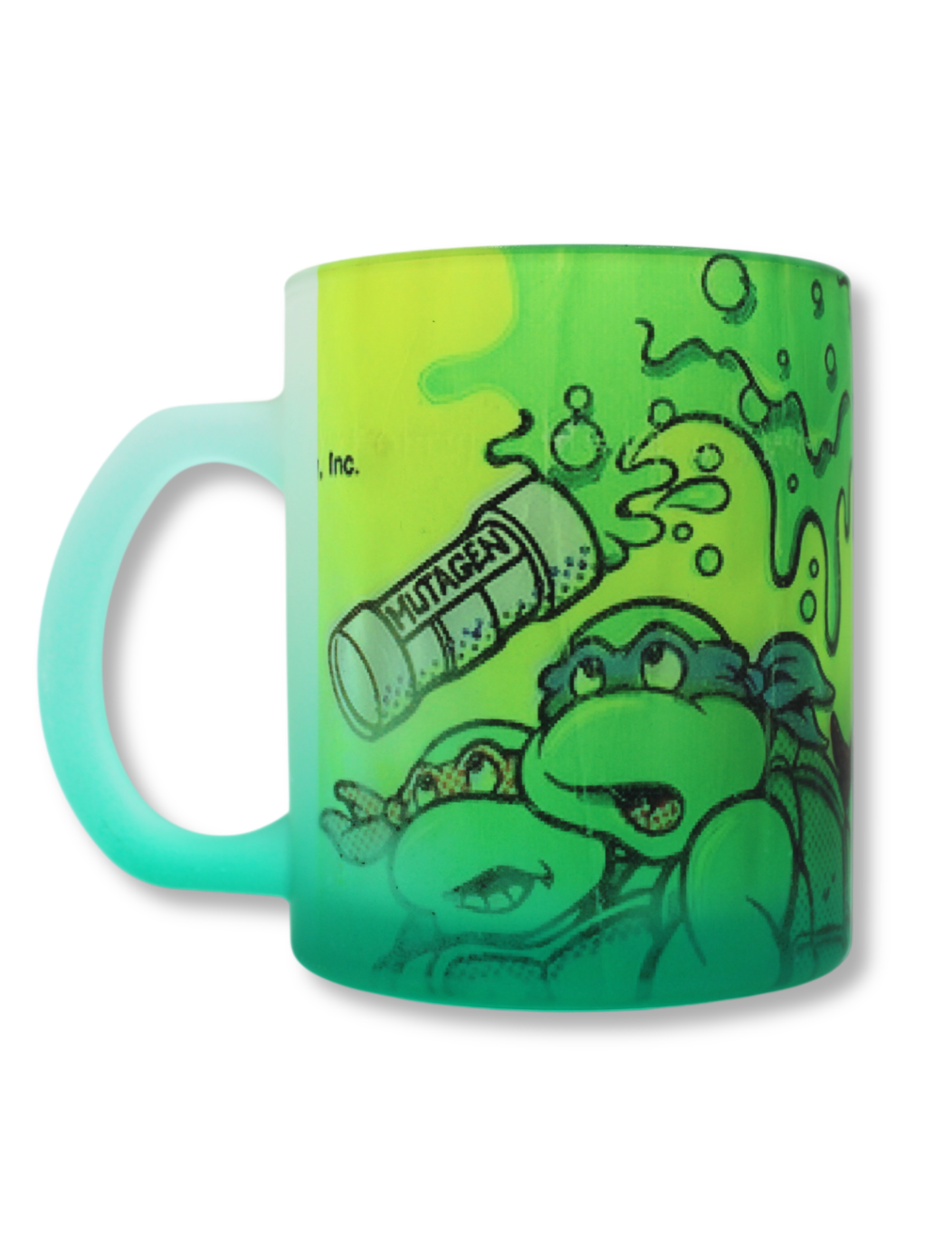 Taza De Vidrio Tortugas Ninja Mutagen