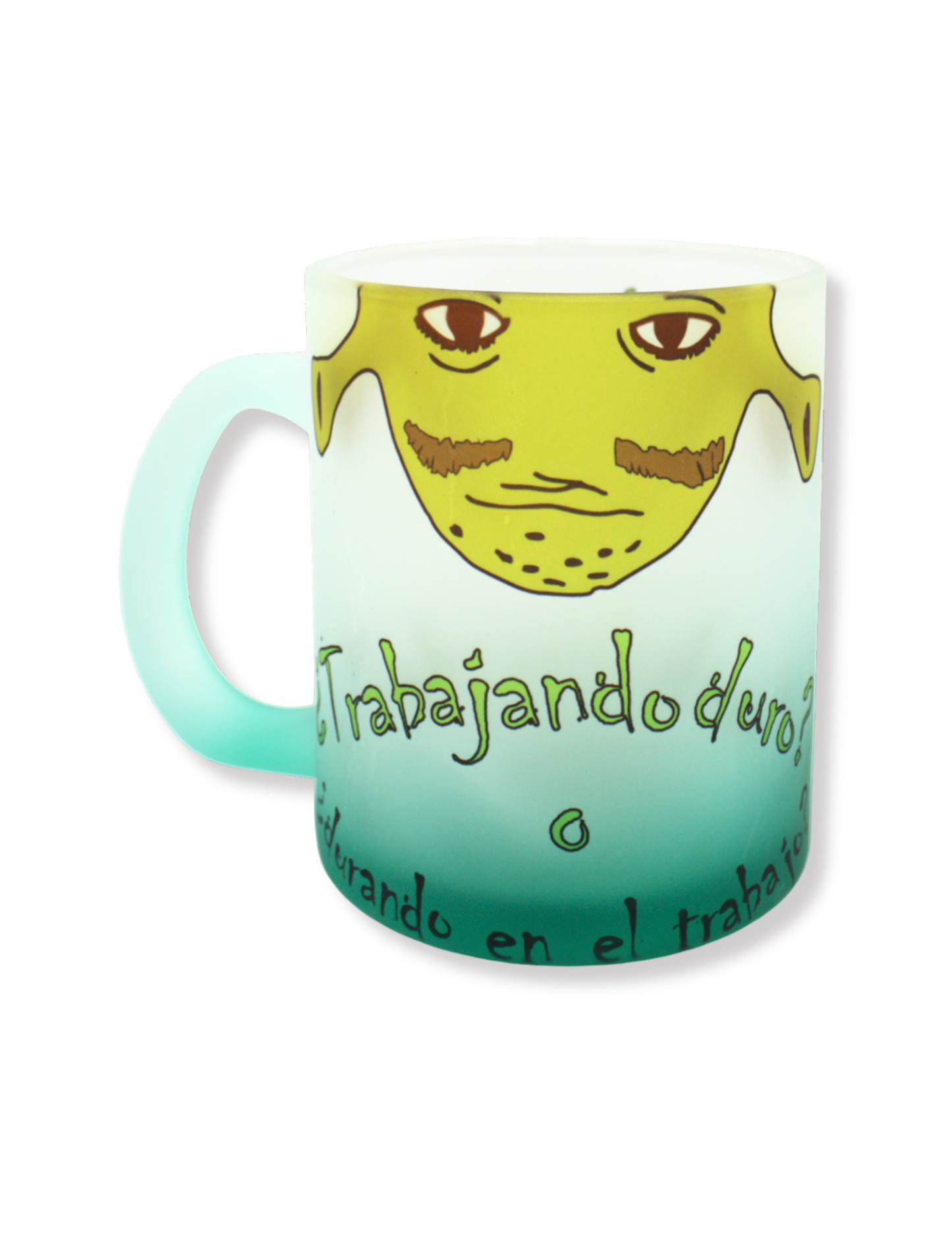 Taza De Vidrio Shrek