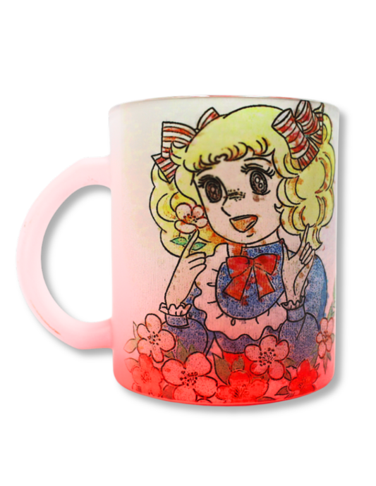 Taza De Vidrio Candy Candy