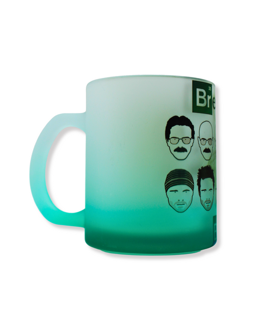 Taza De Vidrio Breaking Bad Verde