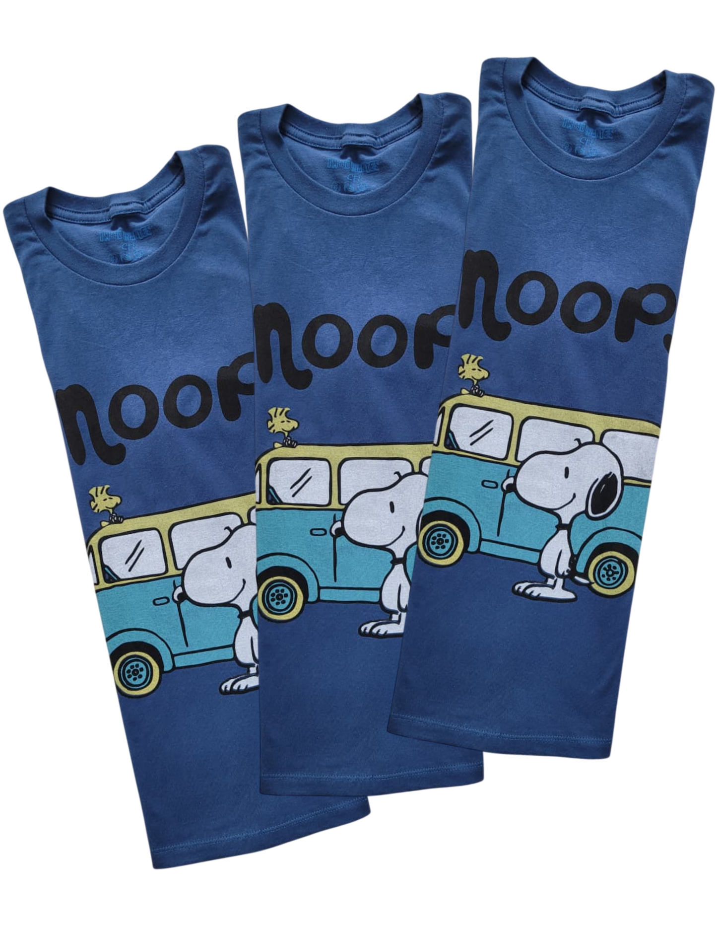 Playera Snoopy Carrito Unisex