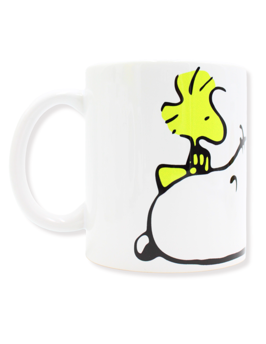 Taza De Cerámica Snoopy Woodstock