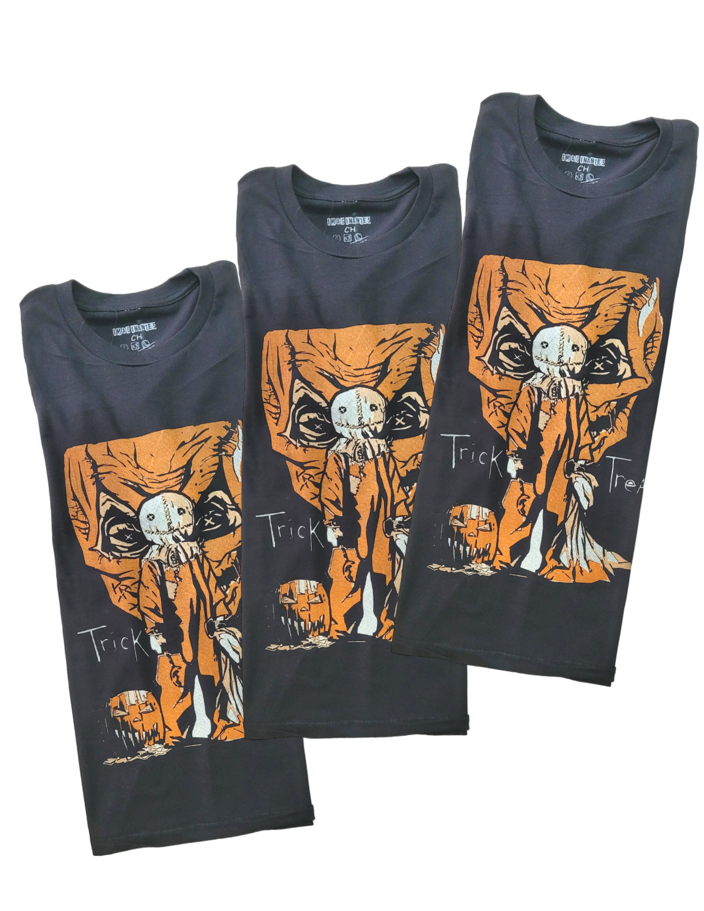 Playera Diseño Trick or Treat Unisex