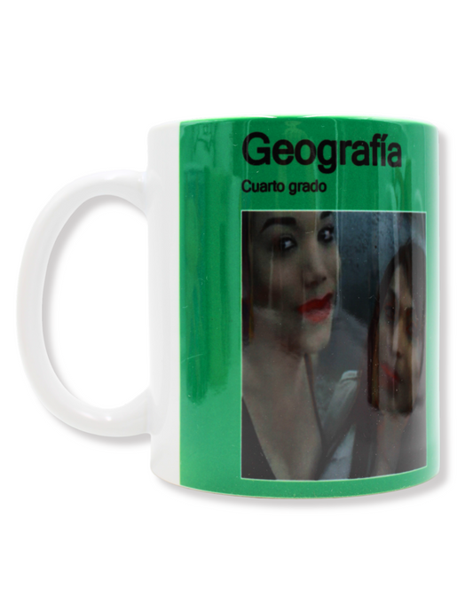 Taza De Cerámica Libro Geografía