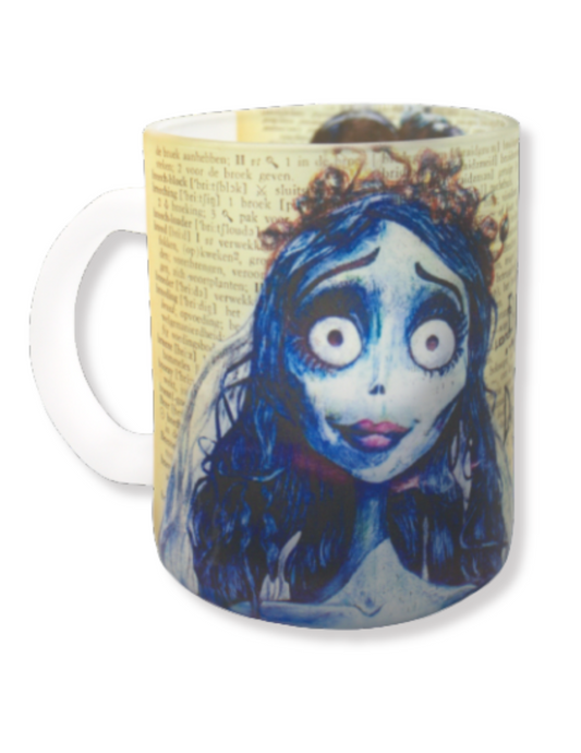 Taza De Vidrio El cadáver De La Novia