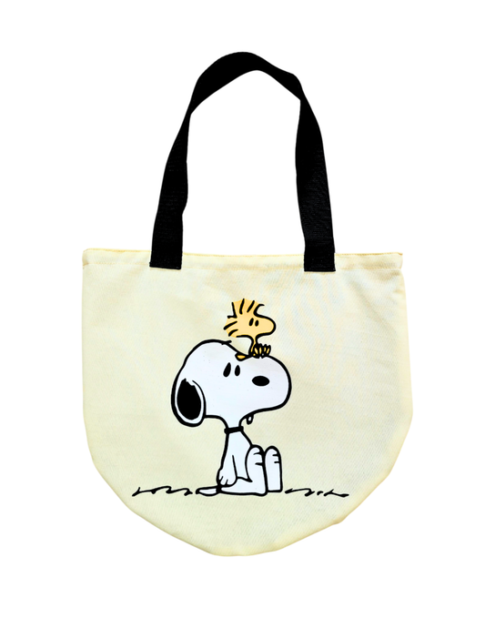 Totebag De Tela Con Diseño De Snoopy