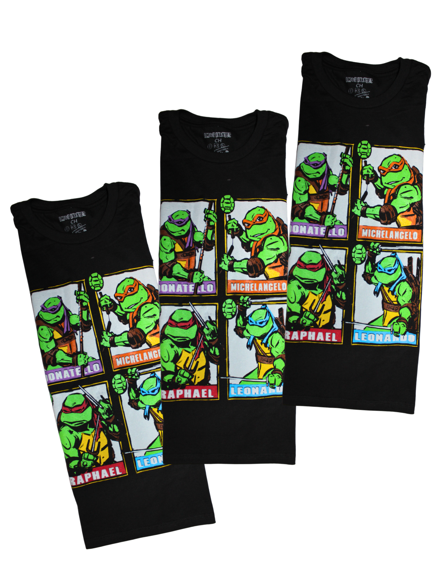 Playera Diseño Tortugas Ninja Personajes Unisex