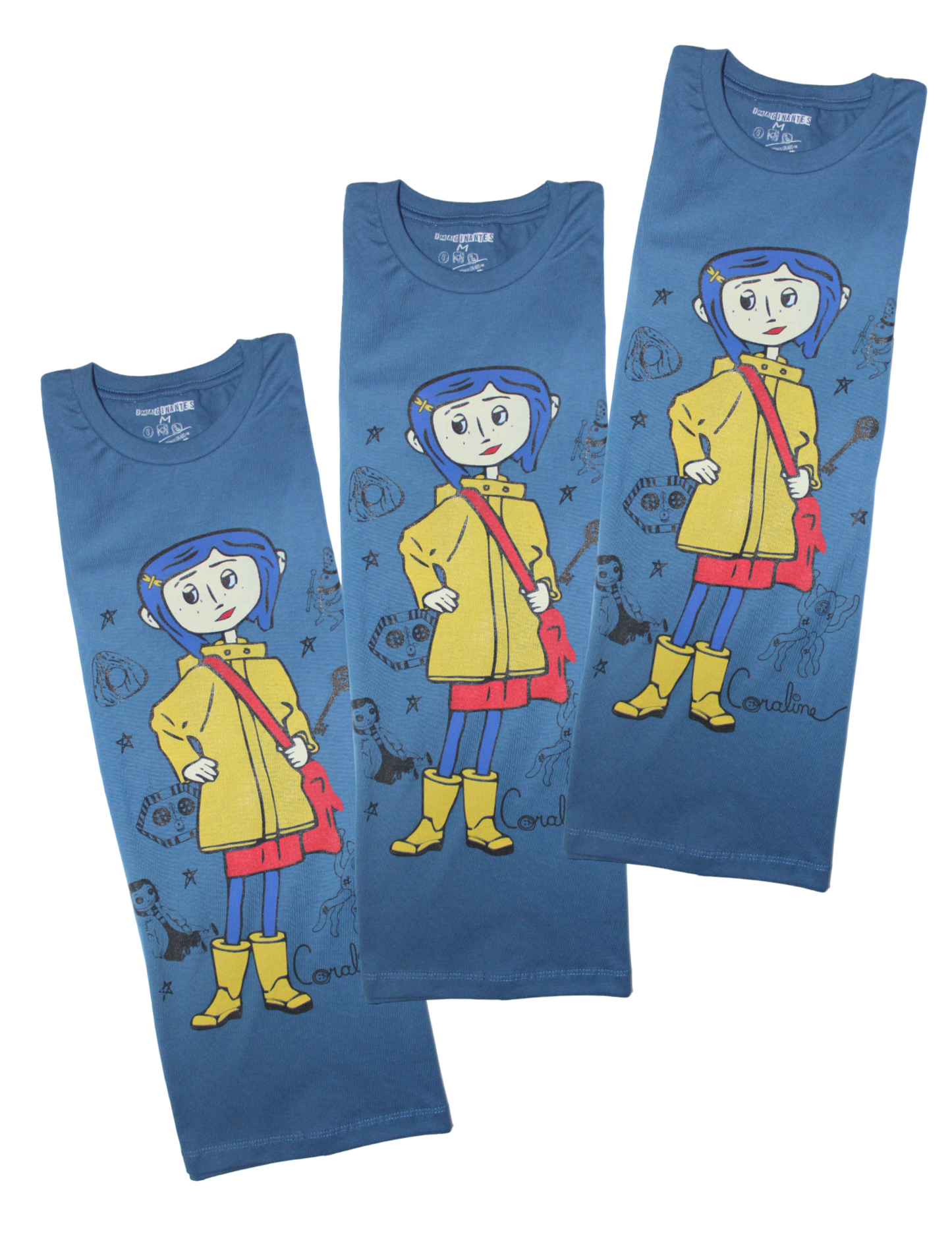 Playera Diseño Coraline Jones Unisex