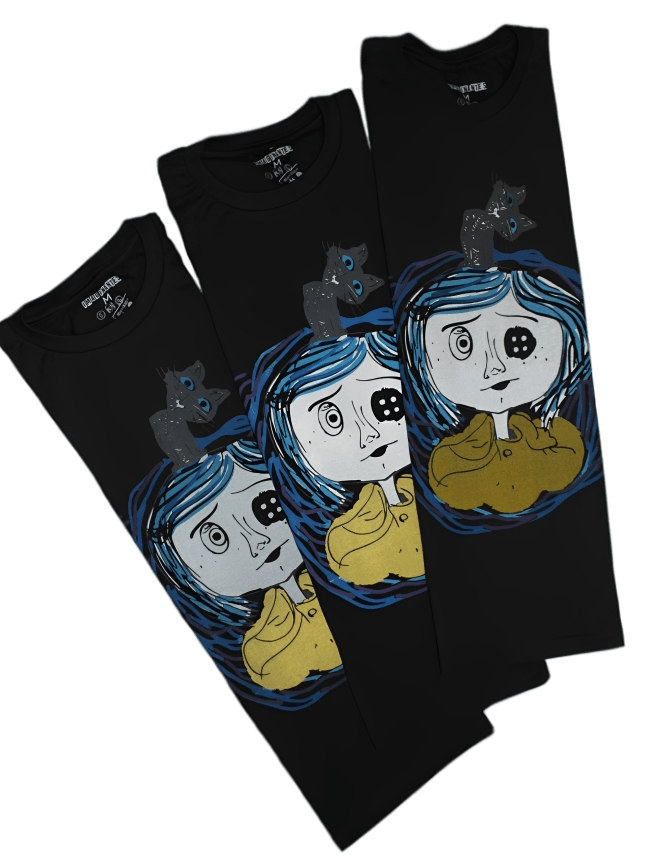 Playera Diseño Coraline Unisex