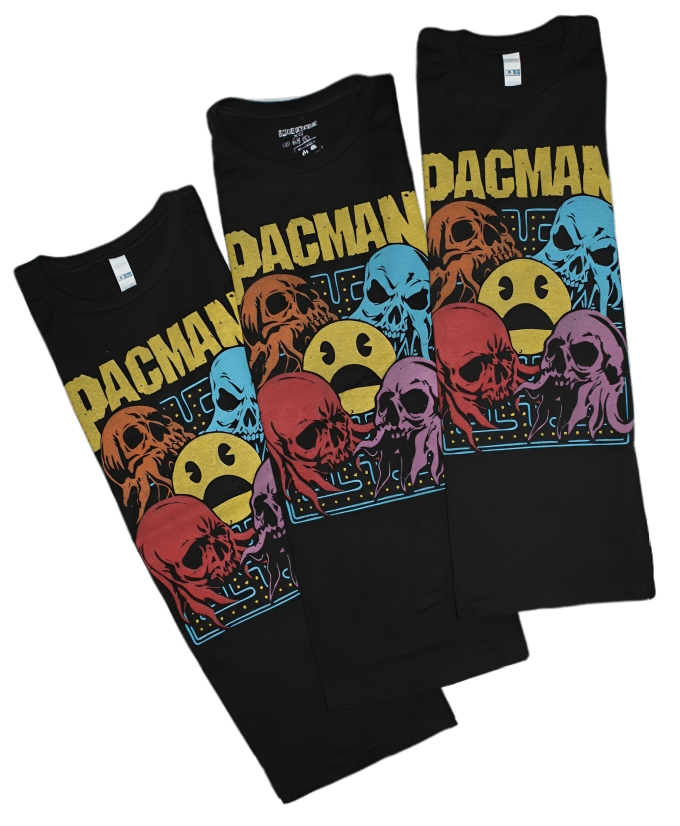 Playera Diseño Pacman Unisex