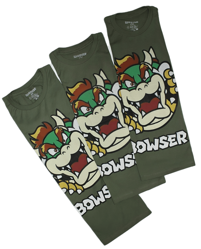 Playera Diseño Bowser De Mario Broos  Unisex