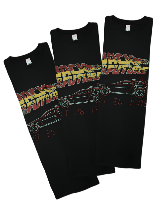 Playera Diseño Volver al Futuro Unisex
