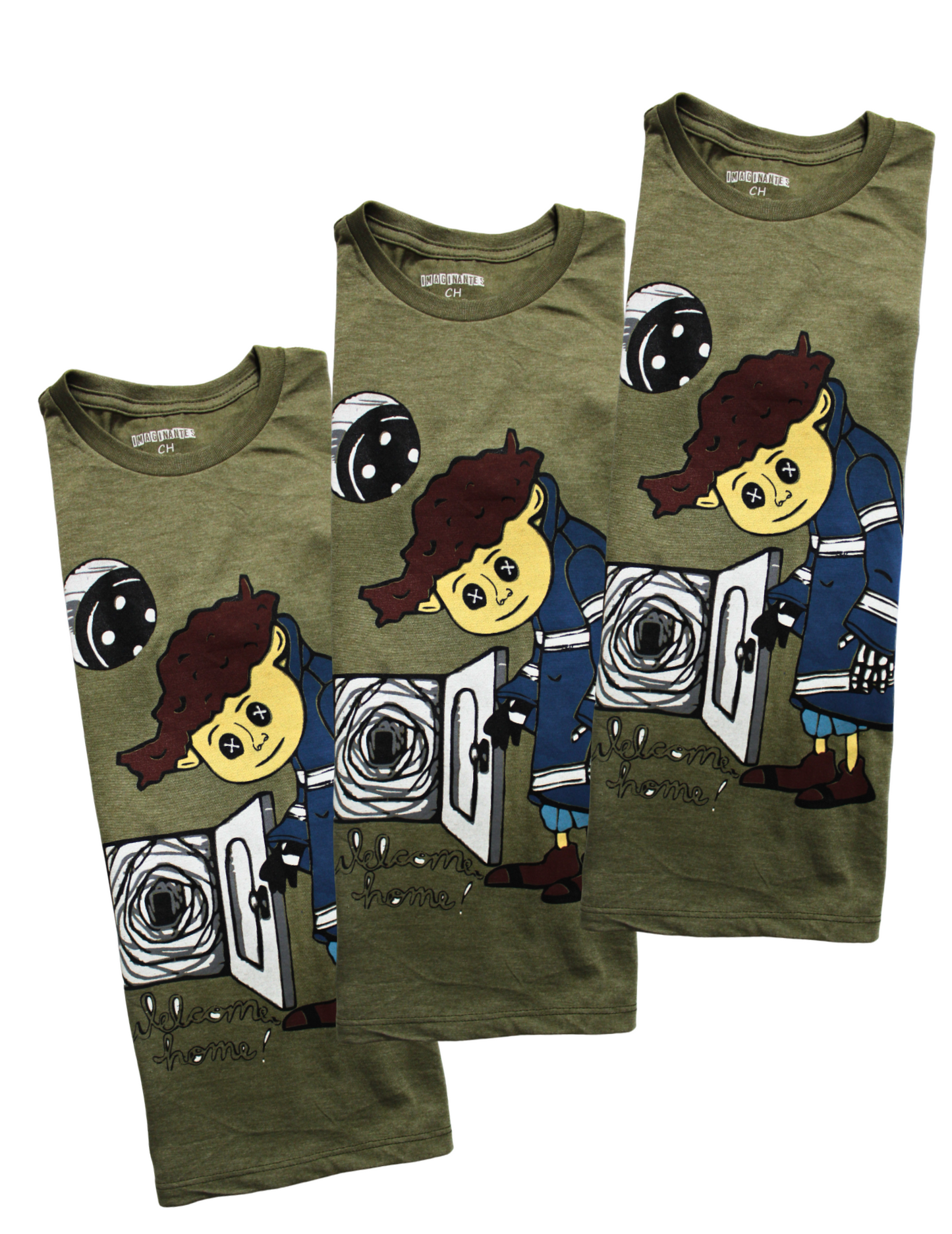 Playera Diseño Wybie Lovat de Coraline Y La Puerta Secreta Unisex