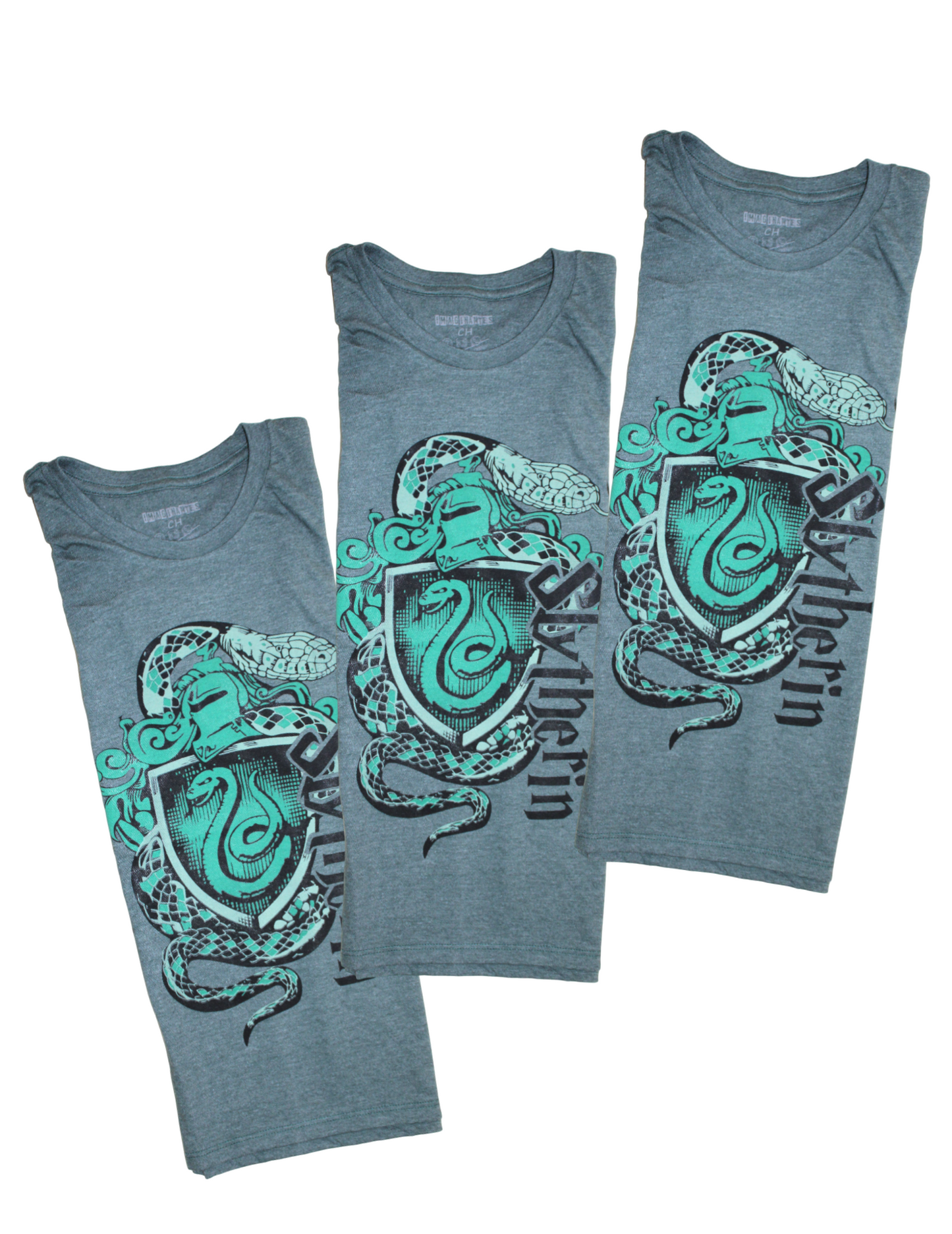 Playera Diseño Slytherin Casas Harry Potter Unisex