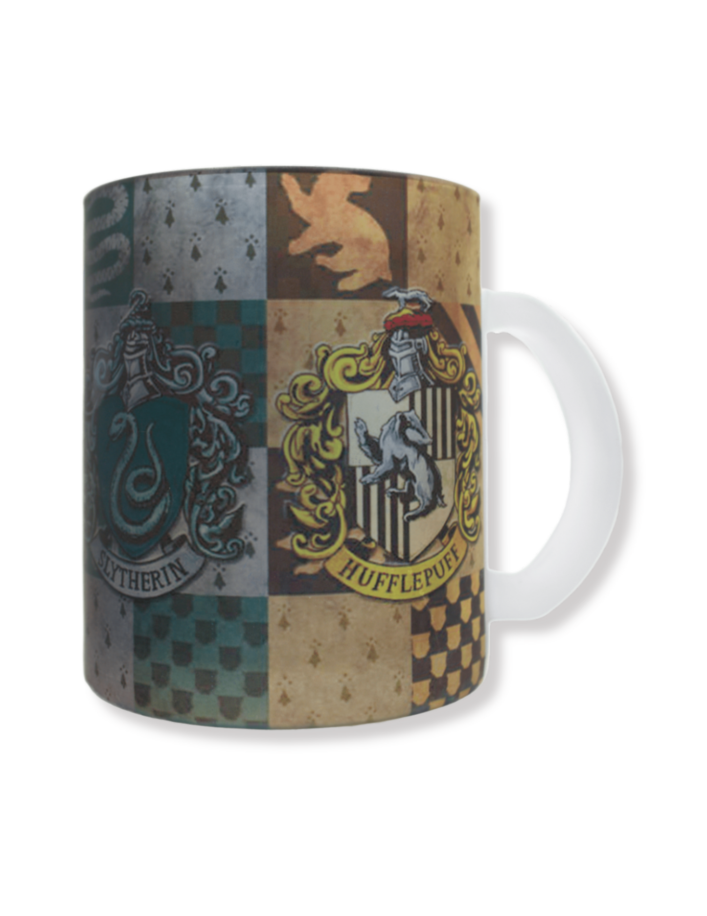 Taza De Vidrio Casas Harry Potter