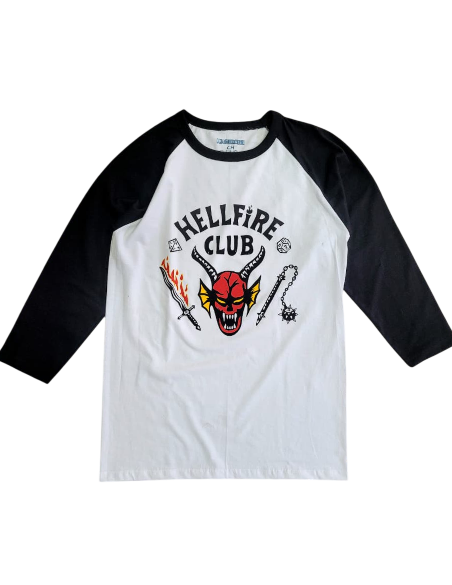 Playera Diseño Stranger Things Hellfire Unisex
