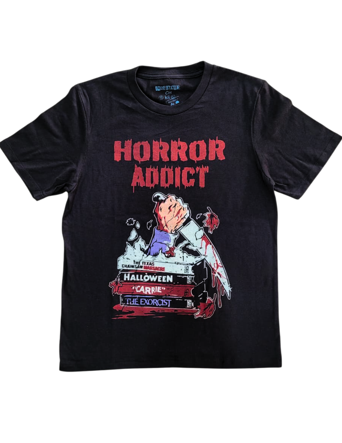 Playera Diseño Horror Addict Unisex
