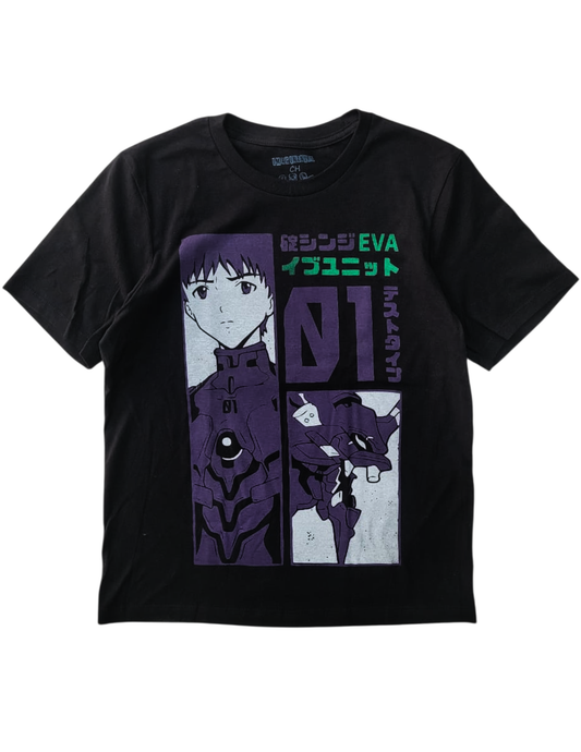 Playera Evangelion Shinji Unisex