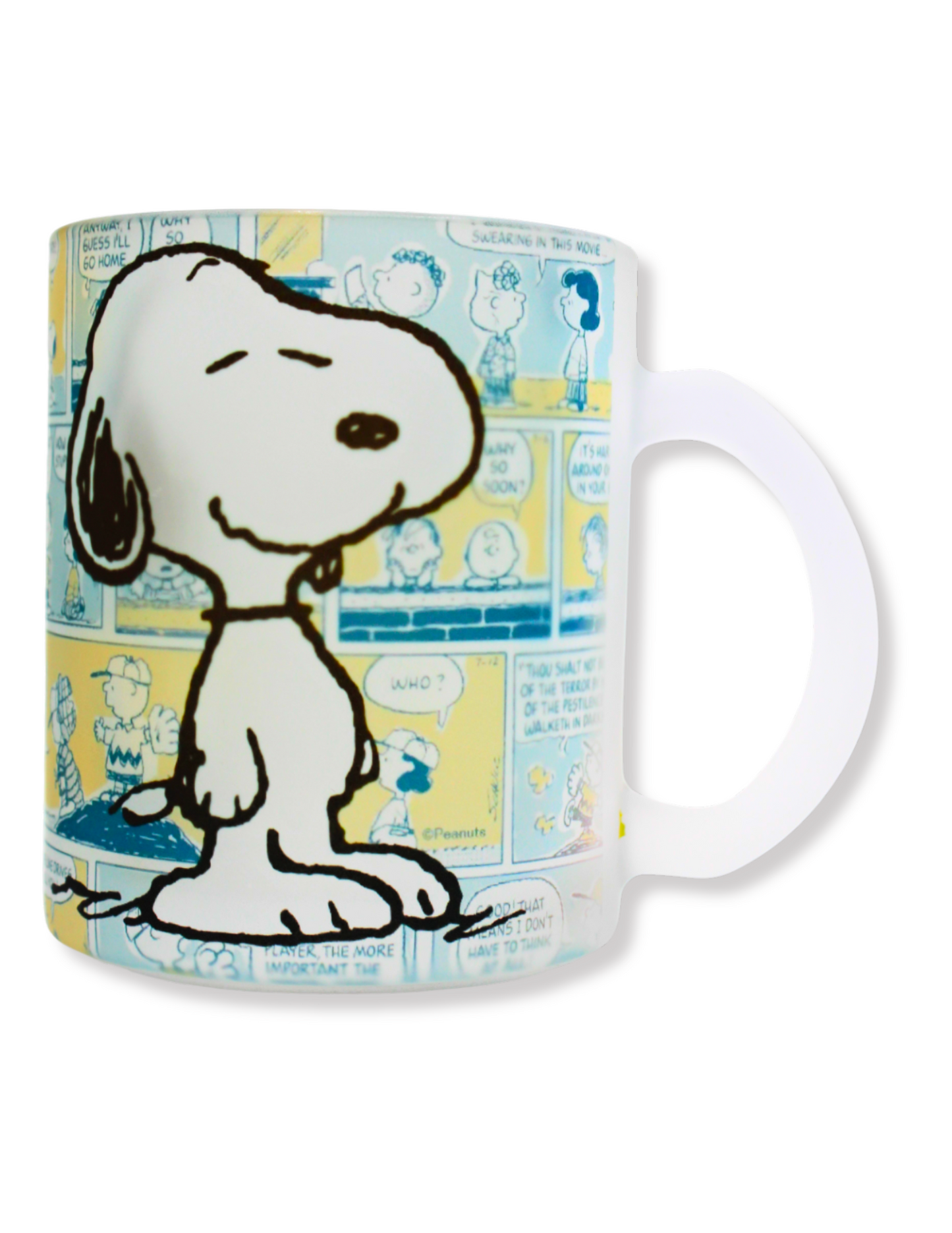 Taza De Vidrio Snoopy