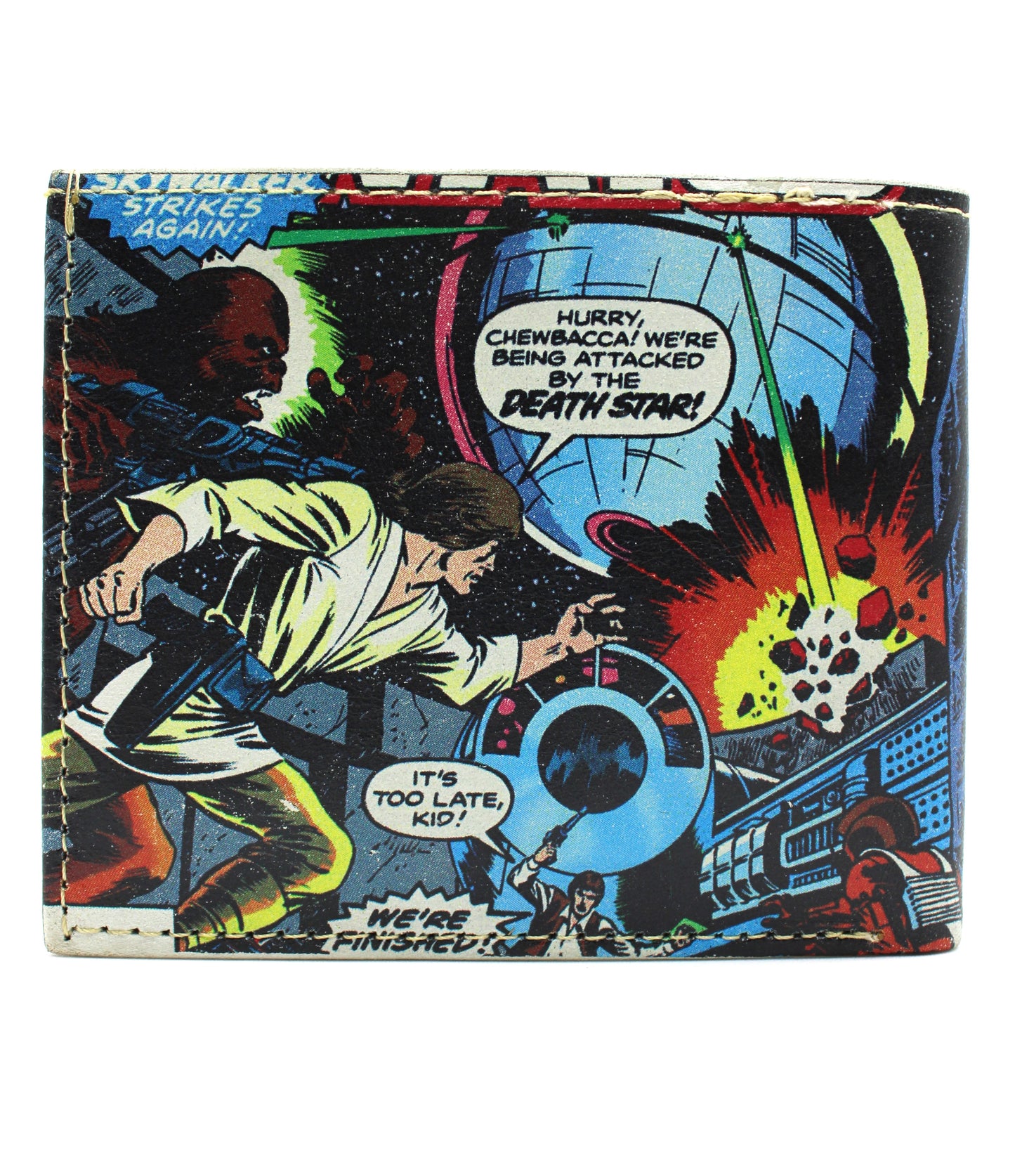 Cartera Hombre De Piel Star Wars