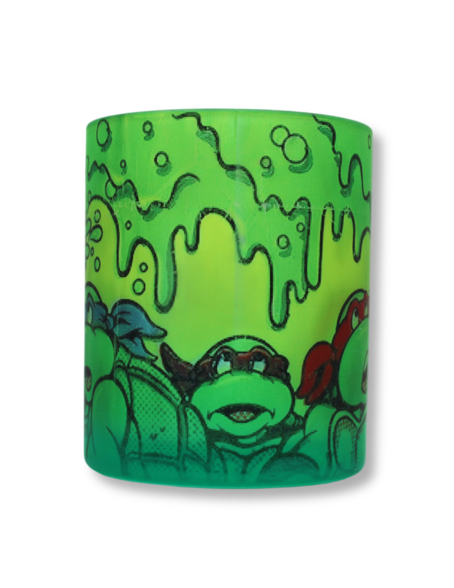 Taza De Vidrio Tortugas Ninja Mutagen