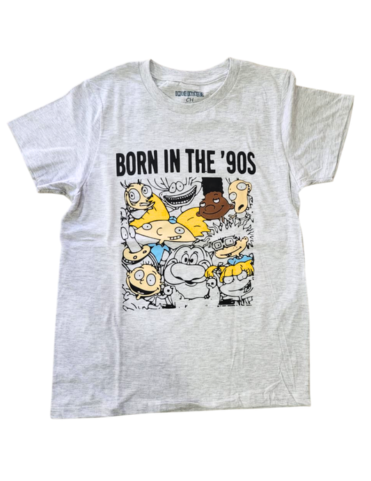 Playera Diseño Caricaturas 90`s Unisex