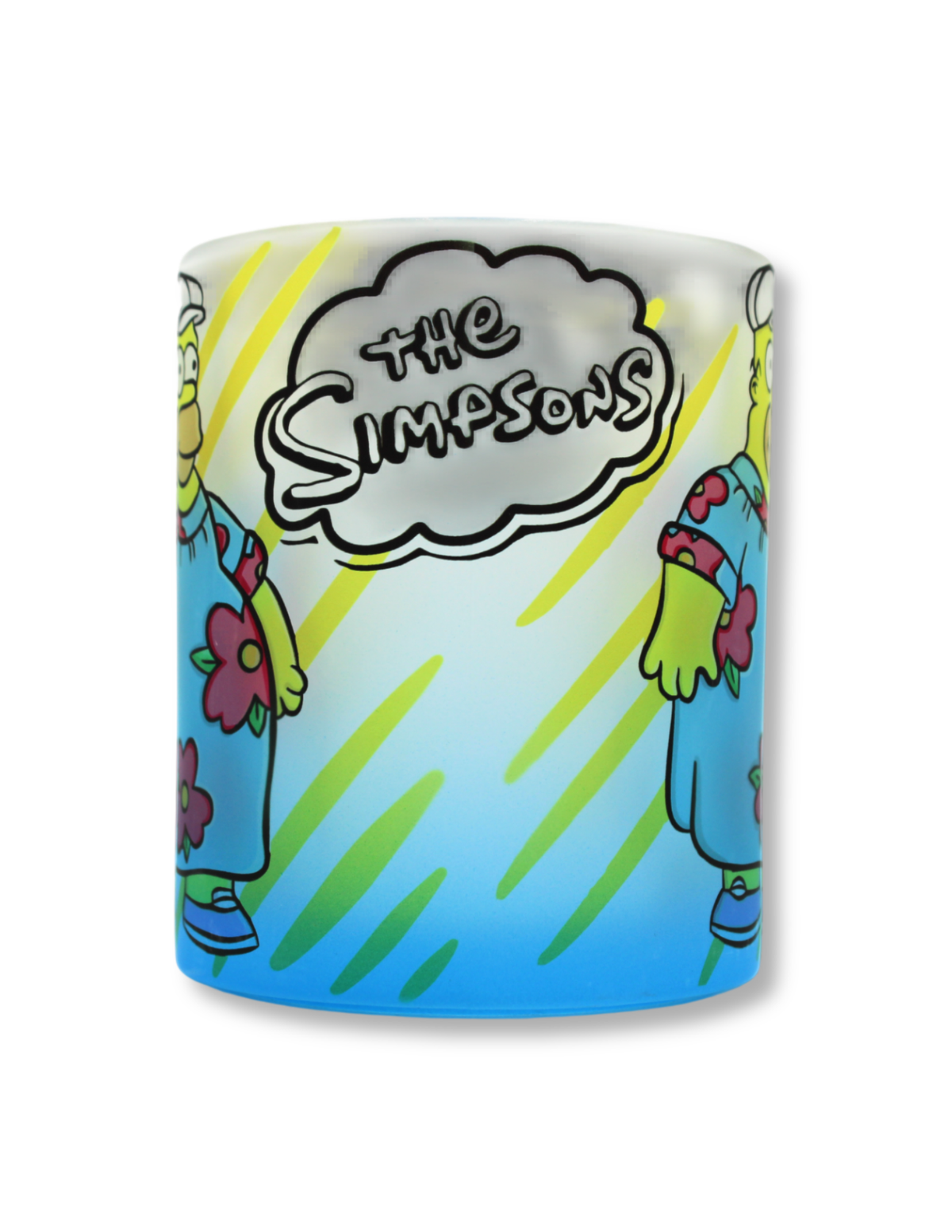 Taza De Vidrio Homero Simpson