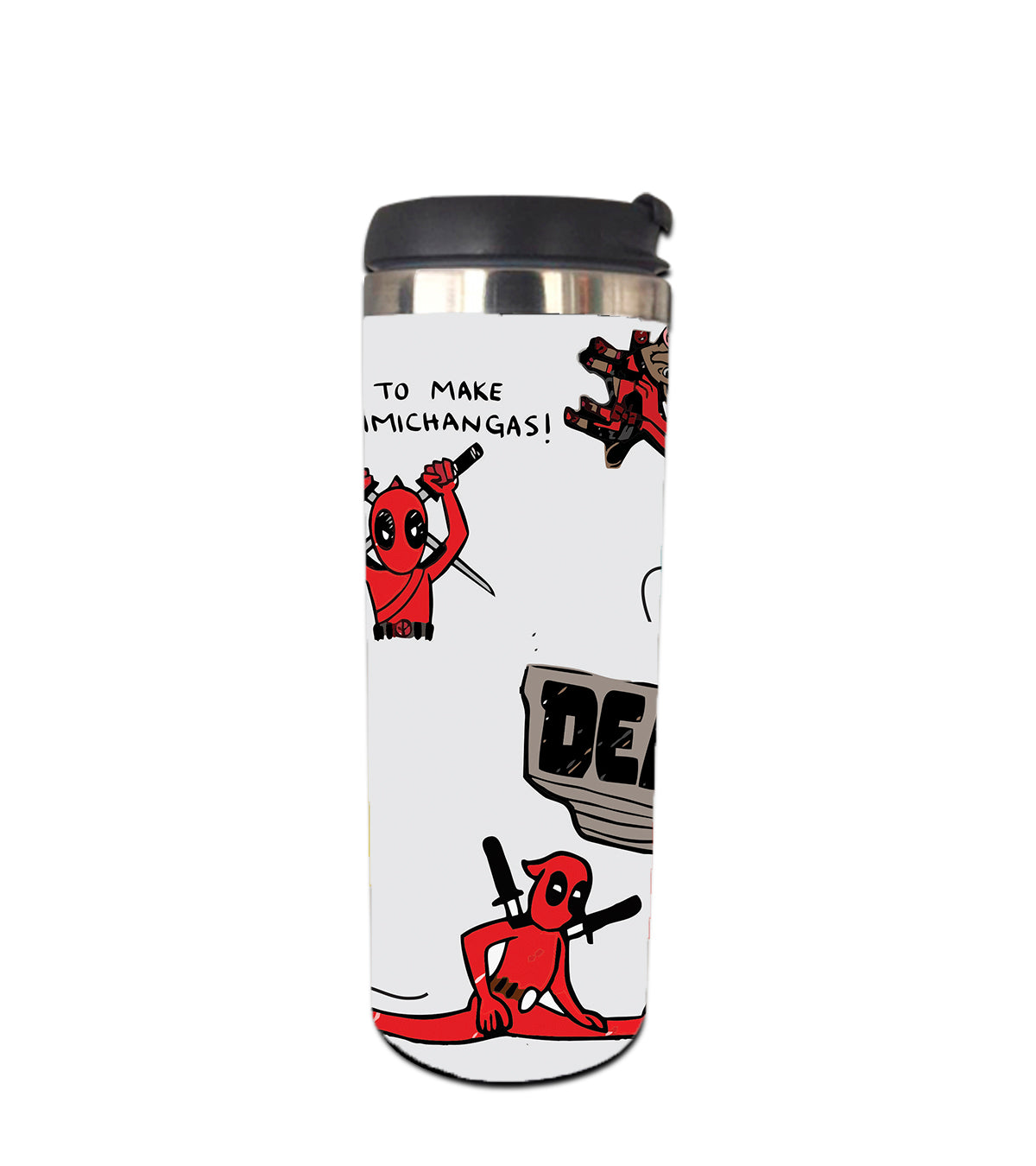 Termo Cafetero Diseño Deadpool