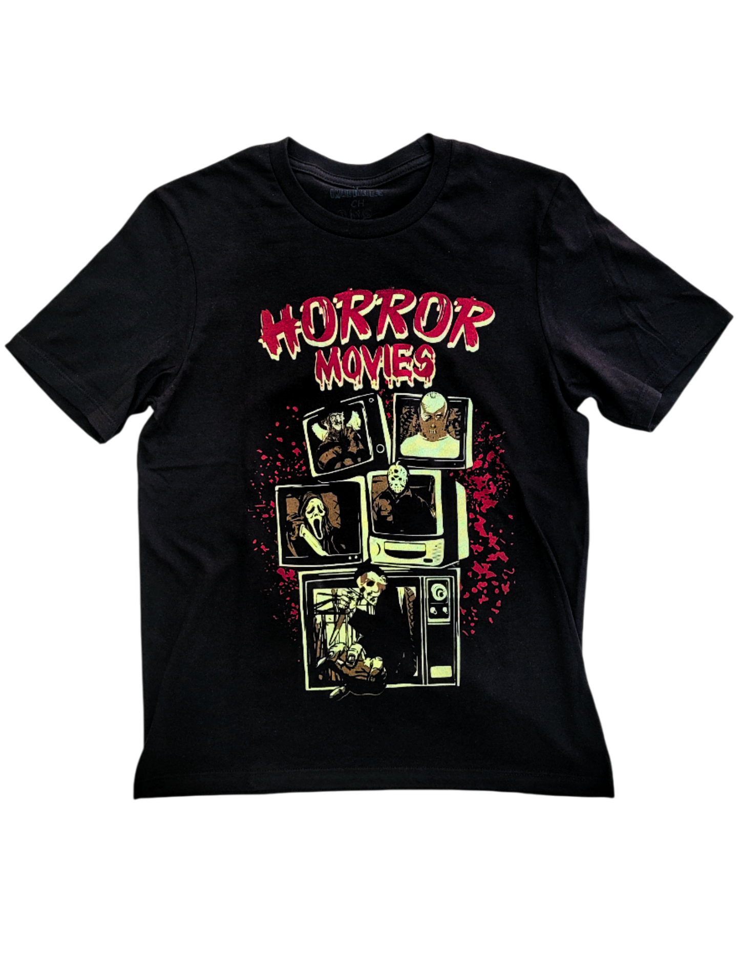 Playera Diseño Horror Movies Unisex