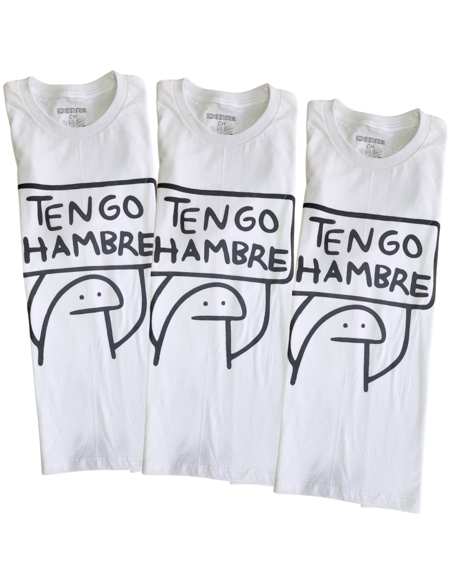 Playera Diseño Demorfito Tengo Hambre Unisex