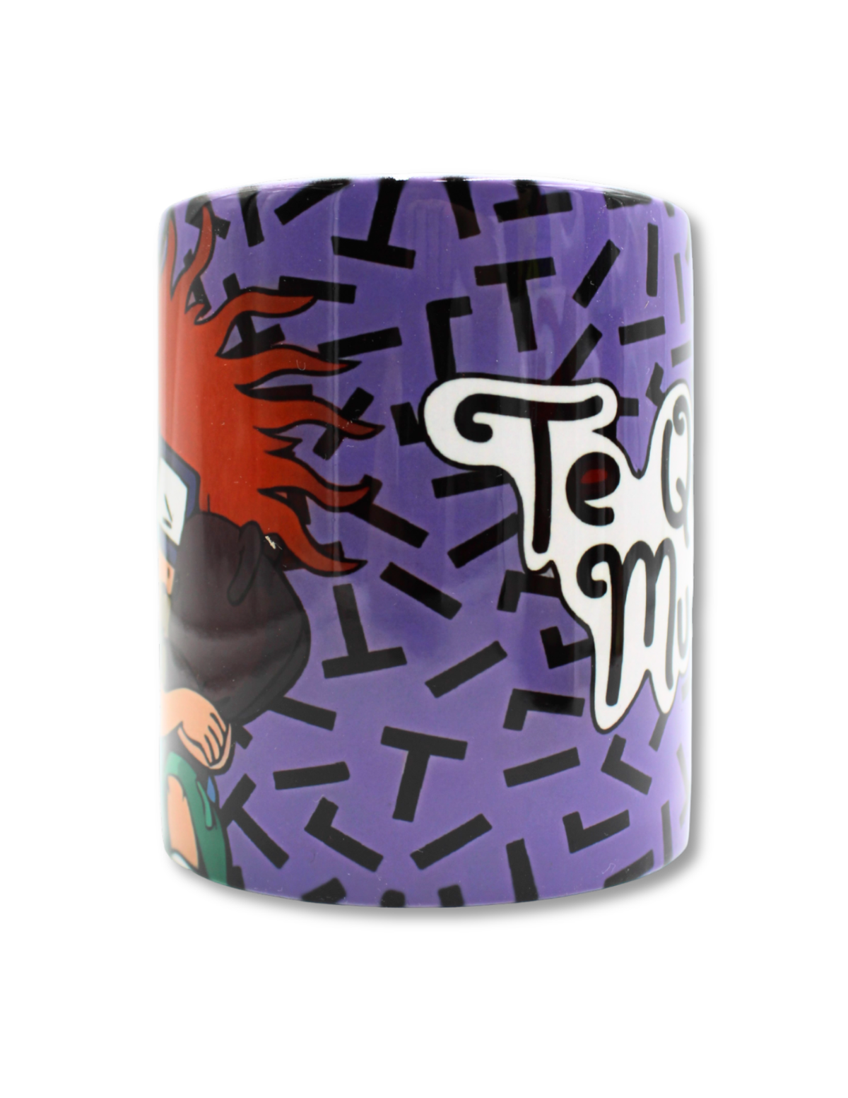 Taza De Cerámica Carlitos Te Quiero Mucho De Los Rugrats