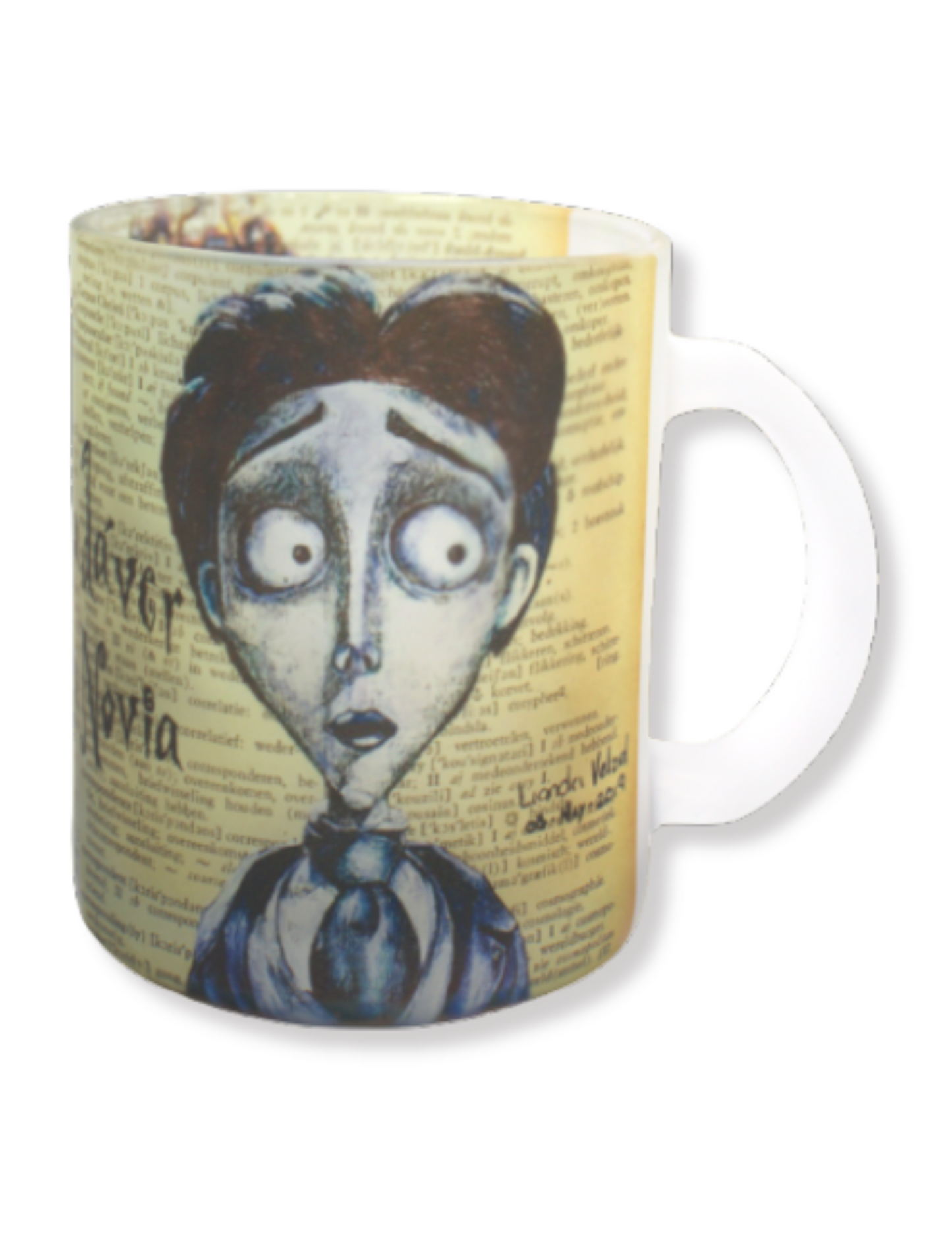 Taza De Vidrio El cadáver De La Novia