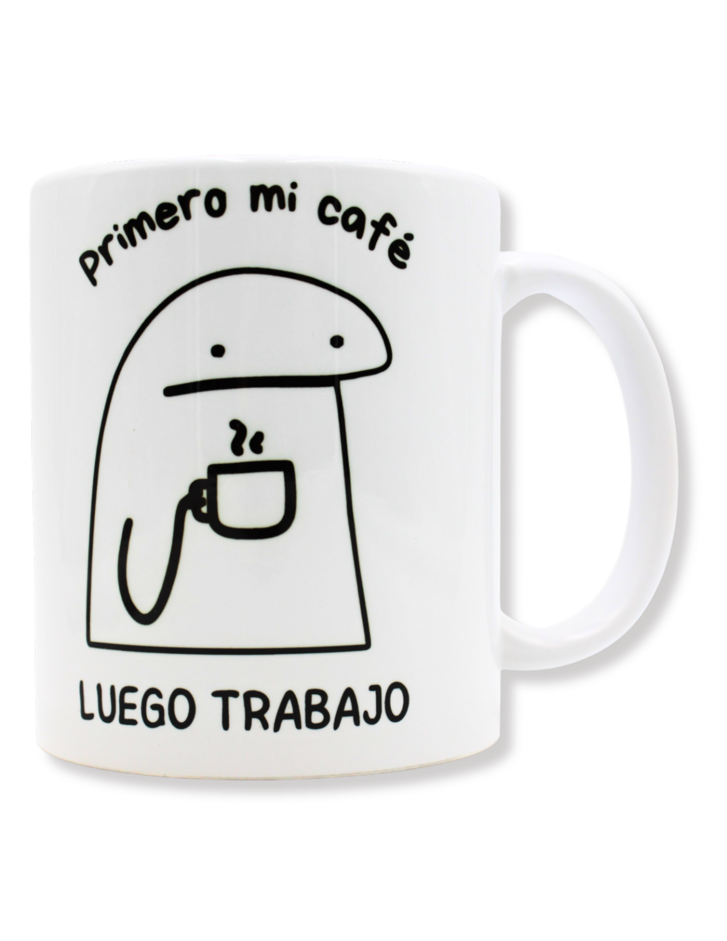 Taza De Cerámica Deformito Primero Mi Café Luego Trabajo