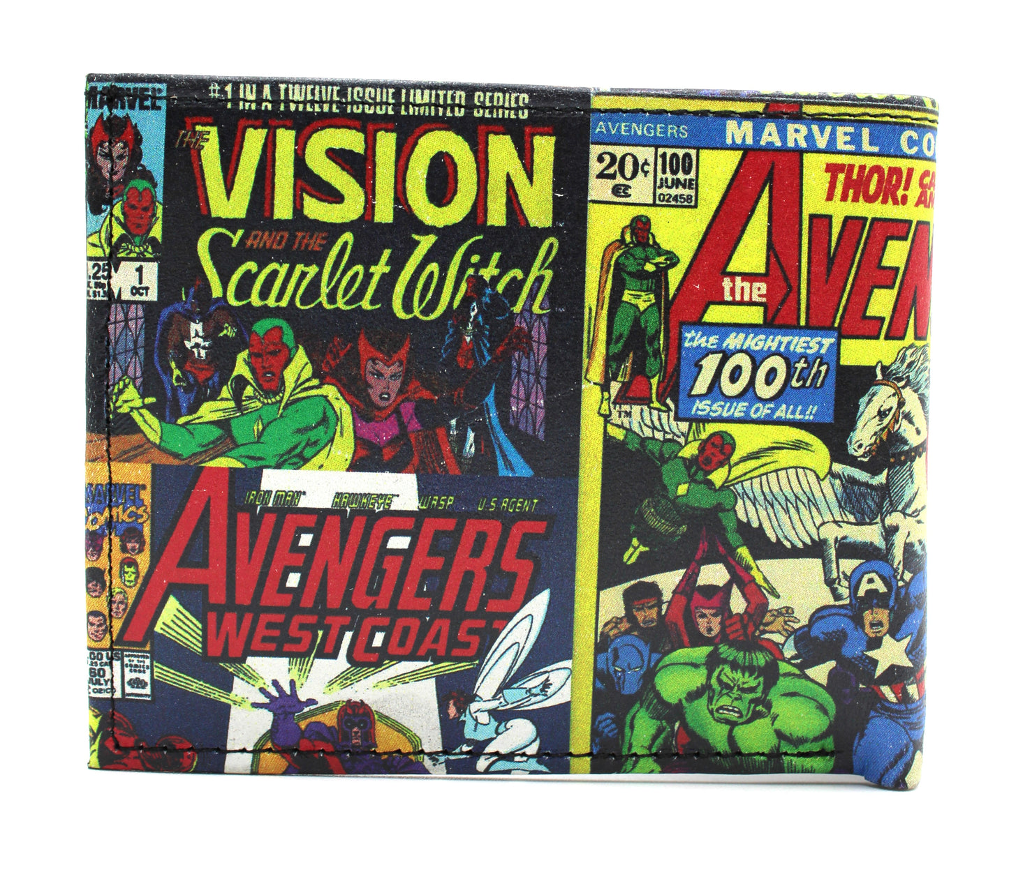 Cartera Hombre De Piel Hulk The Avengers