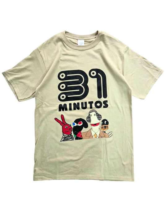 Playera 31 Minutos Beige Unisex