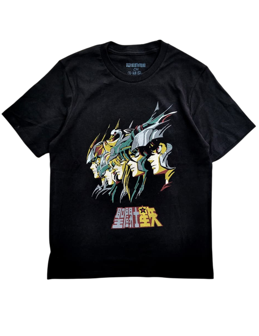 Playera Diseño Caballeros del Zodiaco Unisex