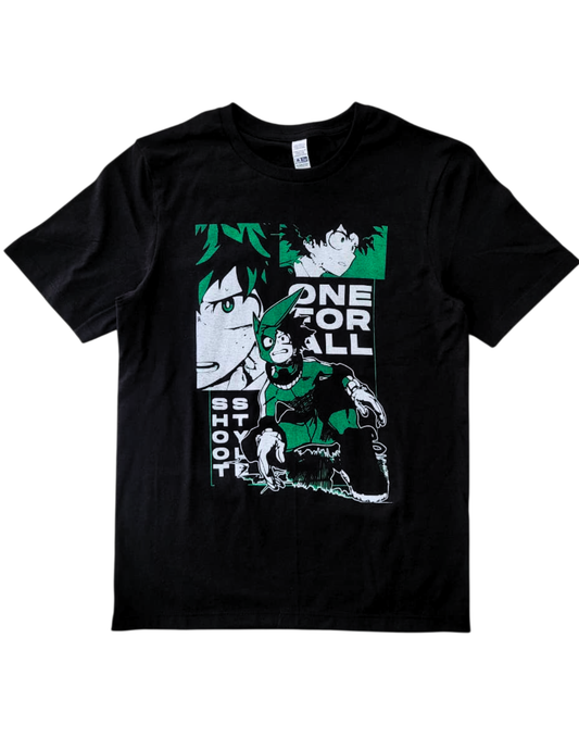 Playera Diseño My Hero Academia Deku Unisex