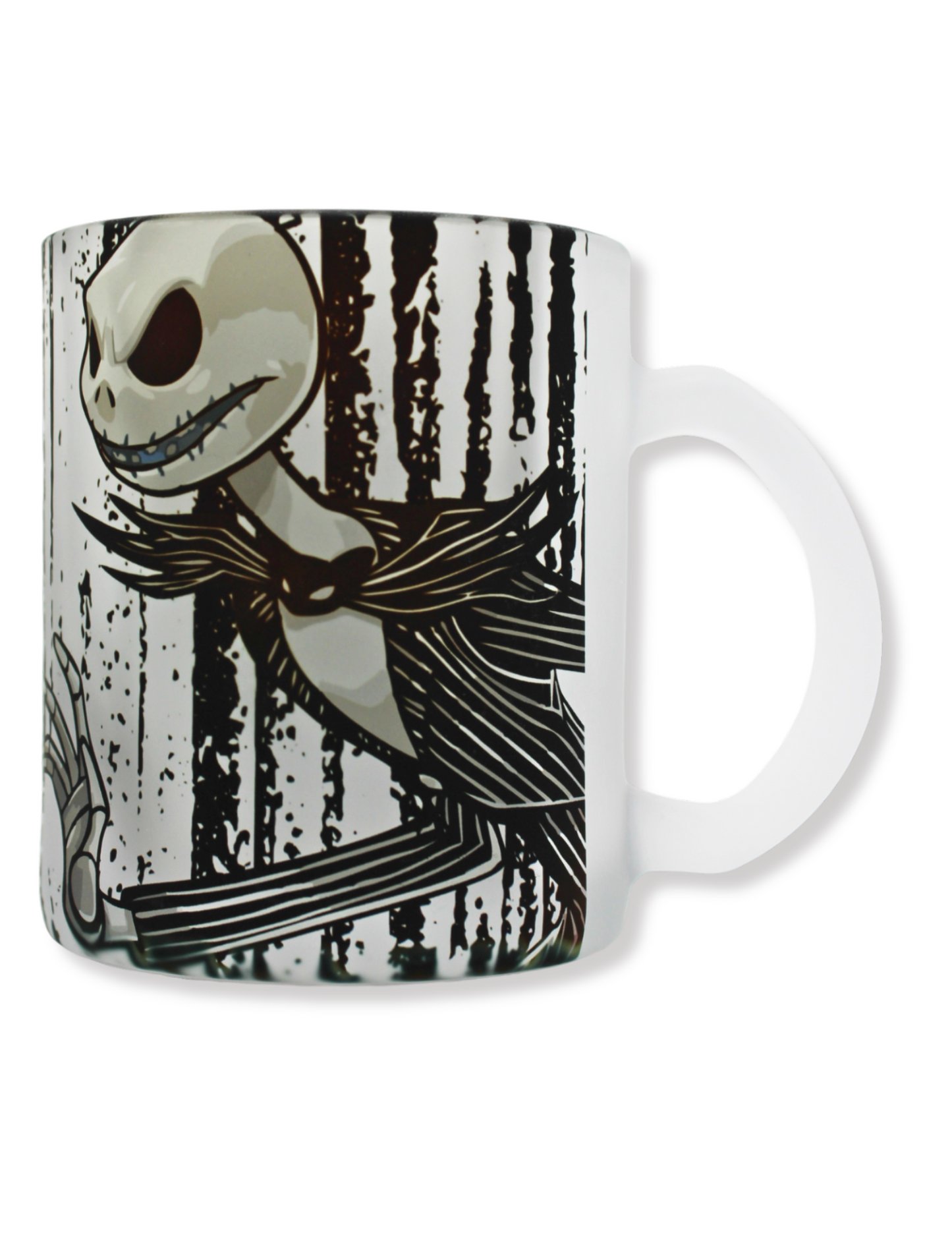 Taza De Vidrio Jack Skellington De El Extraño Mundo De Jack