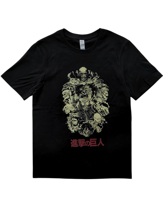 Playera Diseño Attack On Titans SNK Unisex
