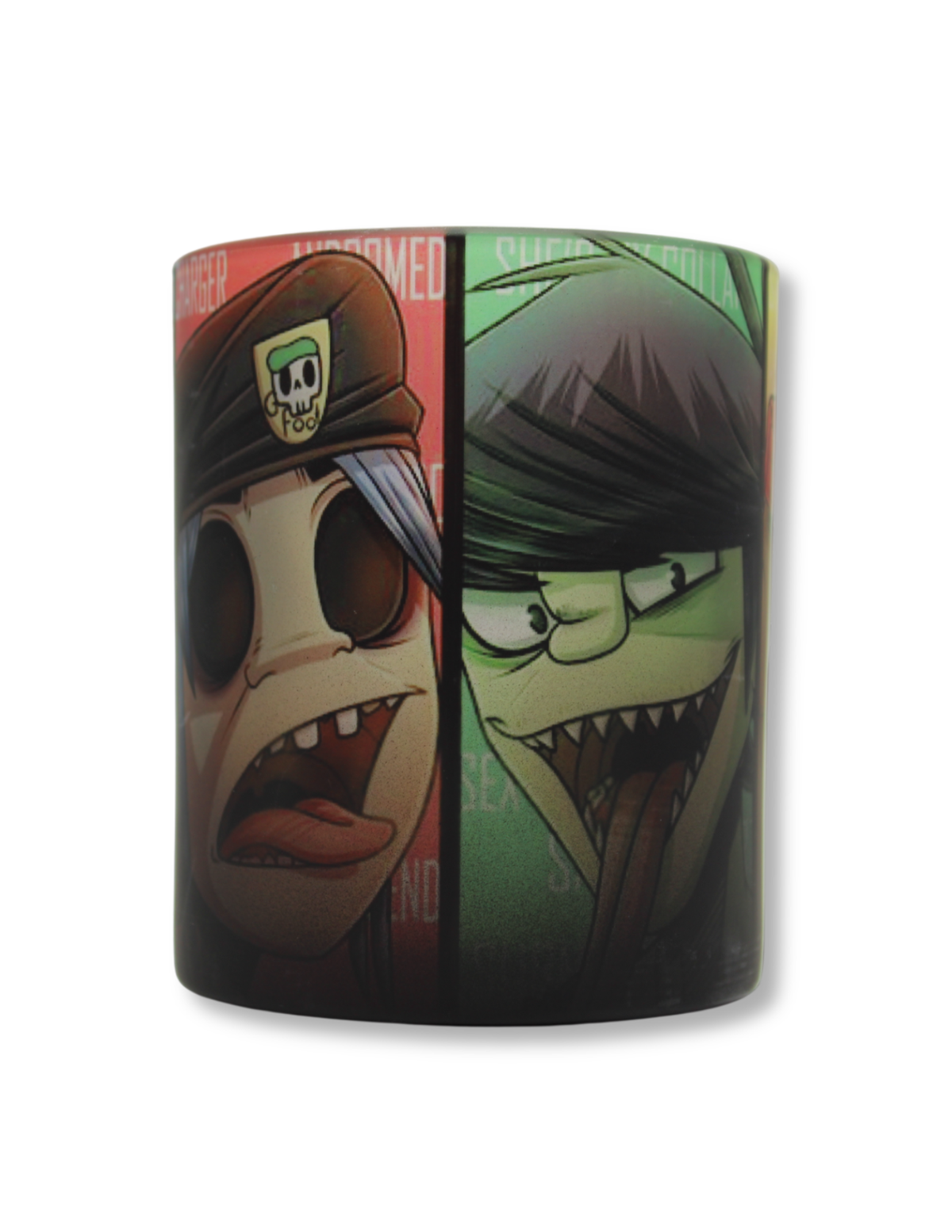 Taza De Vidrio Gorillaz