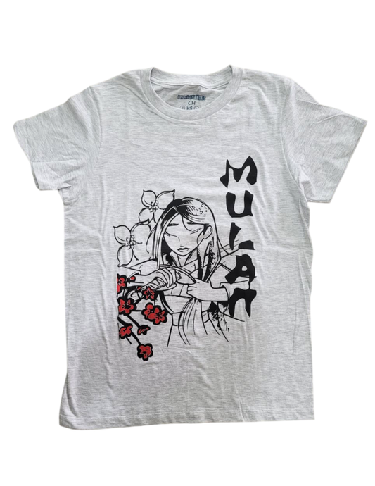 Playera Diseño Mulán Unisex